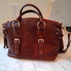 Dooney & Bourke Florentine Bristol Satchel Original Vintage Purse Dooney Burk